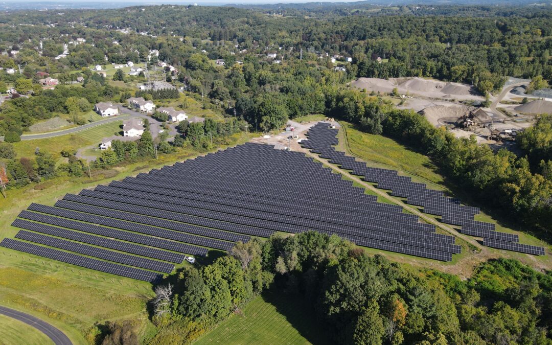 Community Solar project in Rensselaer County